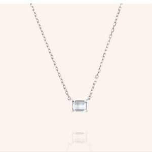 Nadri Itty Bitty Emerald CZ Necklace